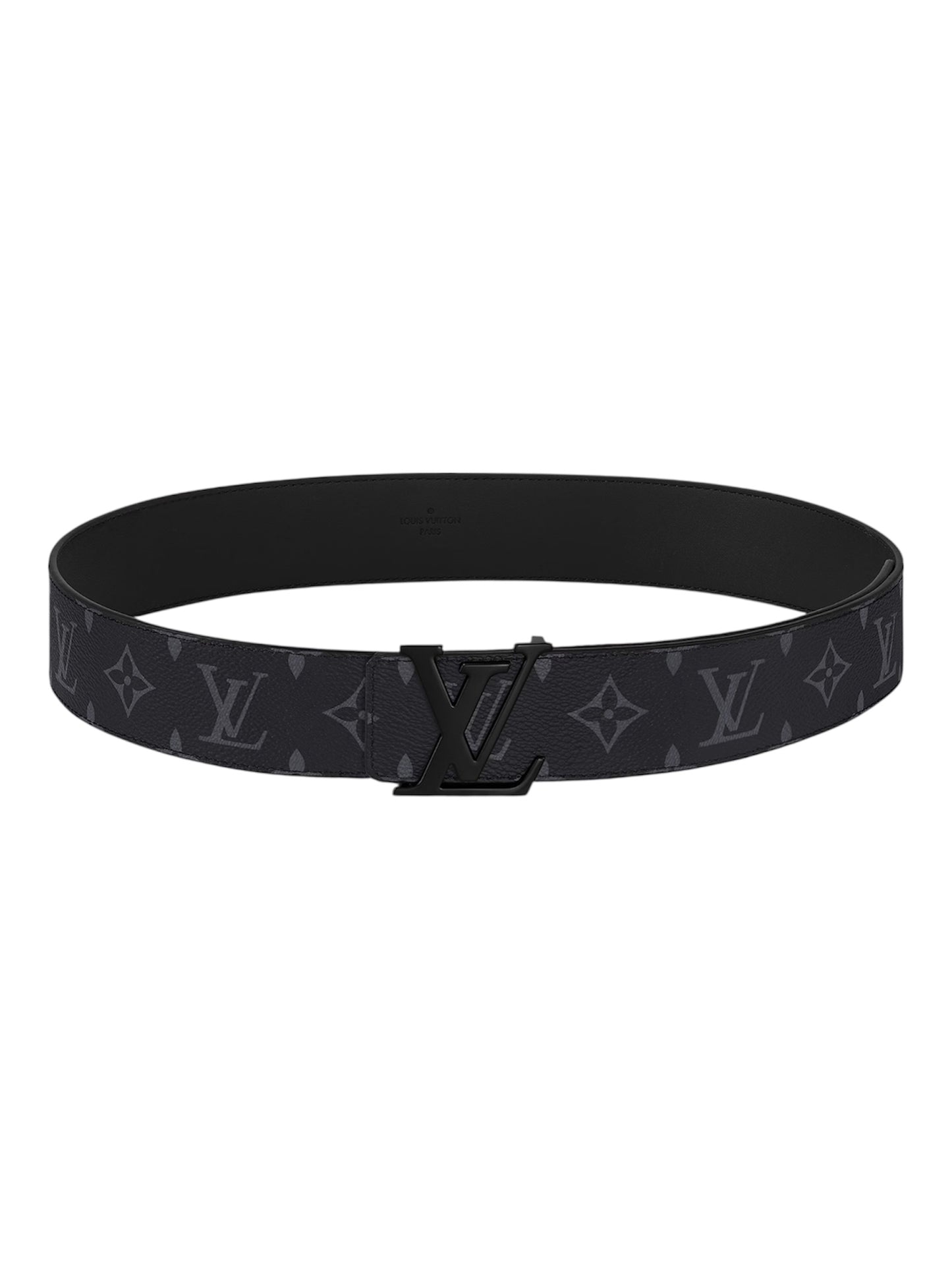 Monogram belt black buckle