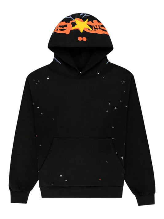 heavy web Sp5der hoodie