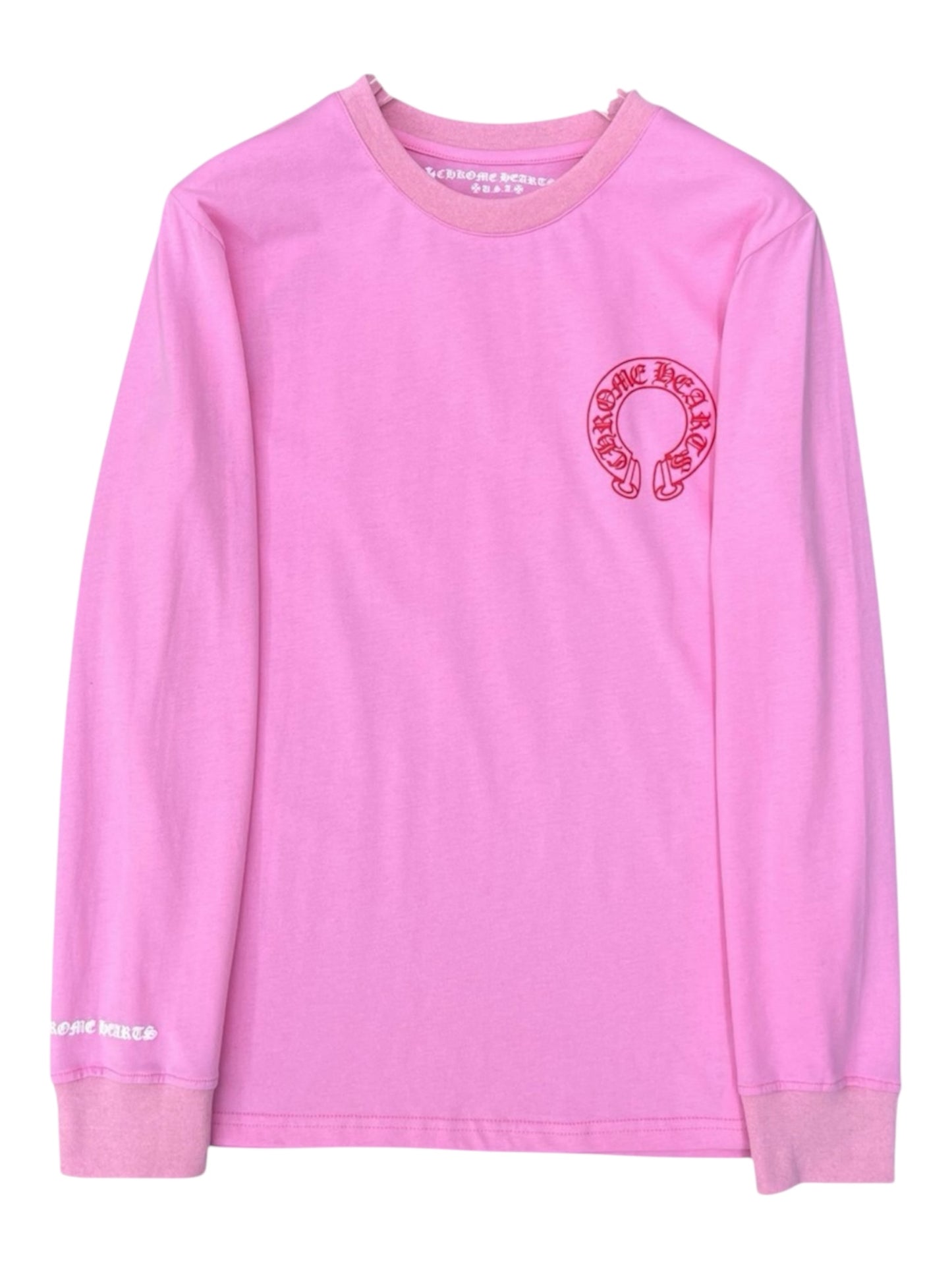 Chrome hearts pink longsleeve