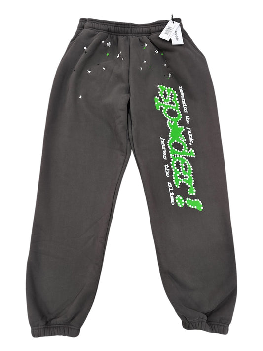 Sp5der slate grey pants