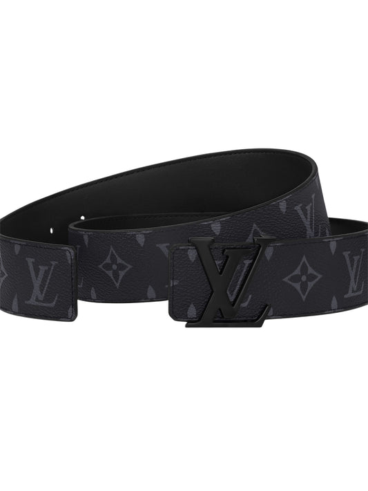 Monogram belt black buckle
